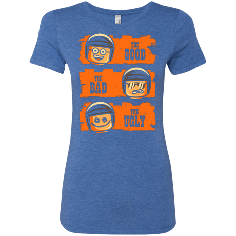 T-Shirts Vintage Royal / Small GOOD COP BAD COP UGLY COP Women's Triblend T-Shirt