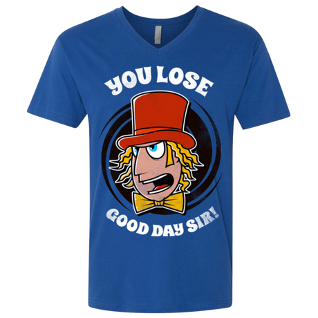 T-Shirts Royal / X-Small Good Day Sir Men's Premium V-Neck