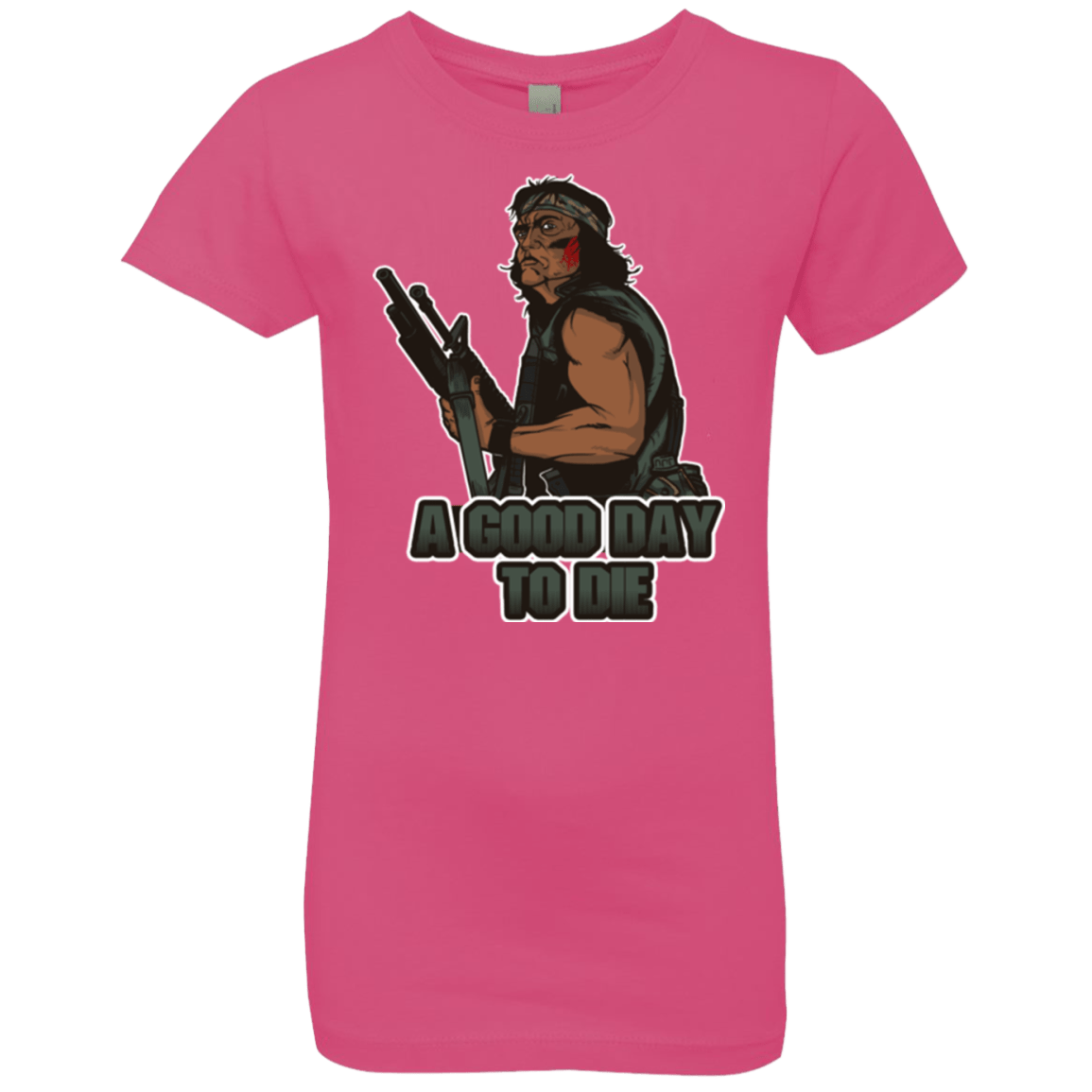 T-Shirts Hot Pink / YXS Good Day To Die Girls Premium T-Shirt