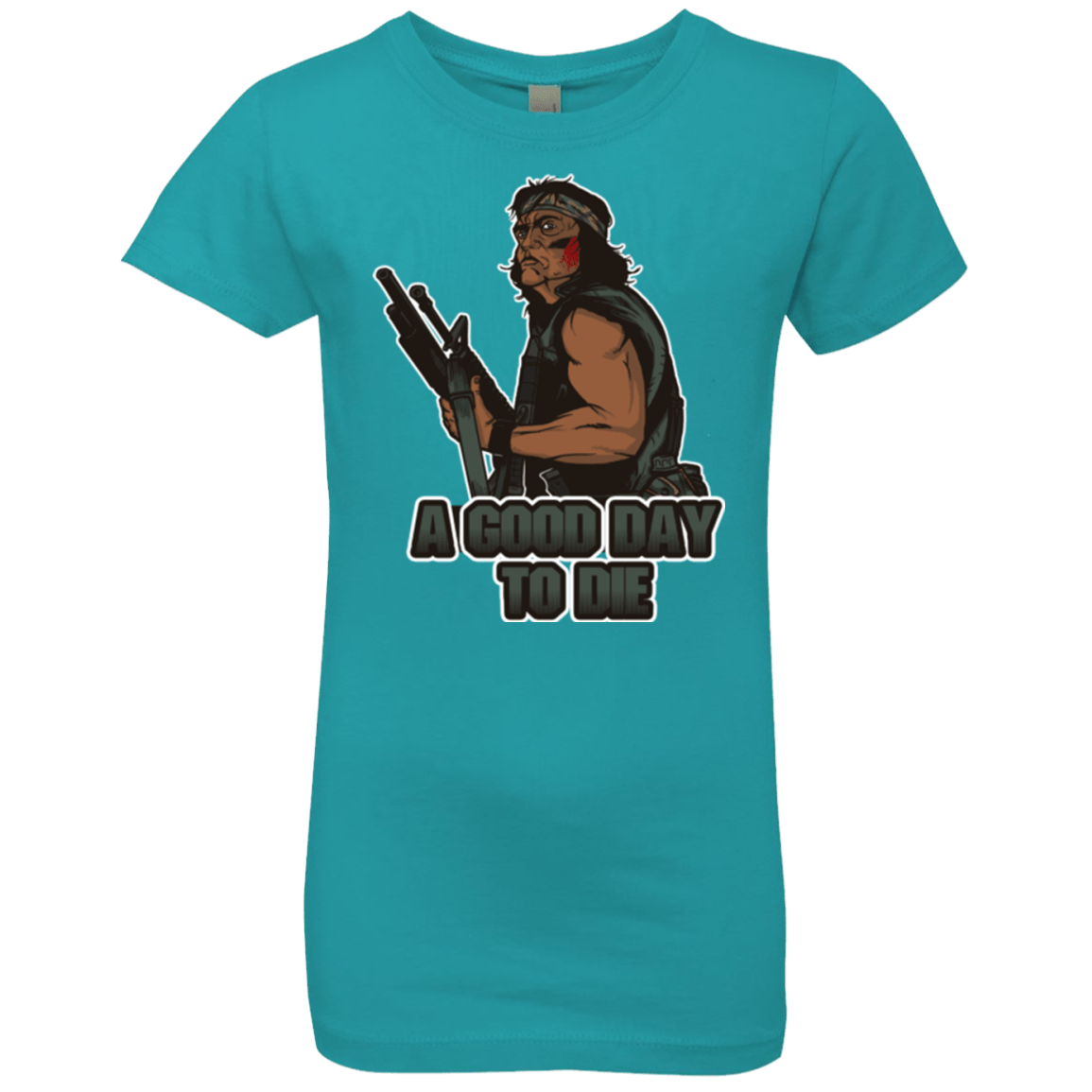 T-Shirts Tahiti Blue / YXS Good Day To Die Girls Premium T-Shirt