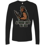 T-Shirts Black / Small Good Day To Die Men's Premium Long Sleeve