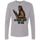 T-Shirts Heather Grey / Small Good Day To Die Men's Premium Long Sleeve