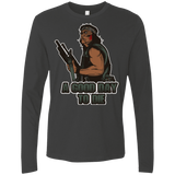 T-Shirts Heavy Metal / Small Good Day To Die Men's Premium Long Sleeve