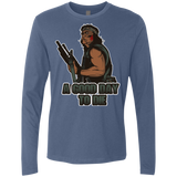 T-Shirts Indigo / Small Good Day To Die Men's Premium Long Sleeve