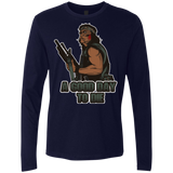 T-Shirts Midnight Navy / Small Good Day To Die Men's Premium Long Sleeve