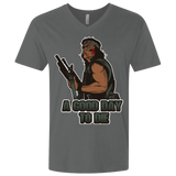 T-Shirts Heavy Metal / X-Small Good Day To Die Men's Premium V-Neck