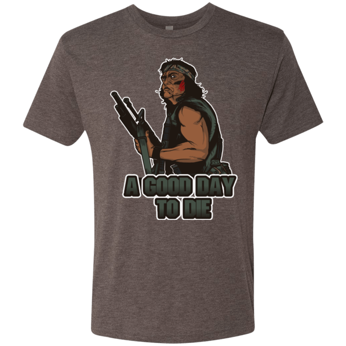 T-Shirts Macchiato / Small Good Day To Die Men's Triblend T-Shirt