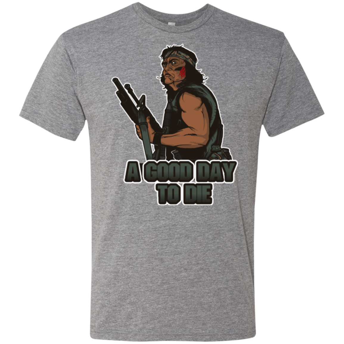 T-Shirts Premium Heather / Small Good Day To Die Men's Triblend T-Shirt