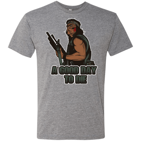 T-Shirts Premium Heather / Small Good Day To Die Men's Triblend T-Shirt