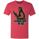 T-Shirts Vintage Red / Small Good Day To Die Men's Triblend T-Shirt