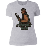 T-Shirts Heather Grey / X-Small Good Day To Die Women's Premium T-Shirt