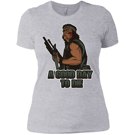 T-Shirts Heather Grey / X-Small Good Day To Die Women's Premium T-Shirt