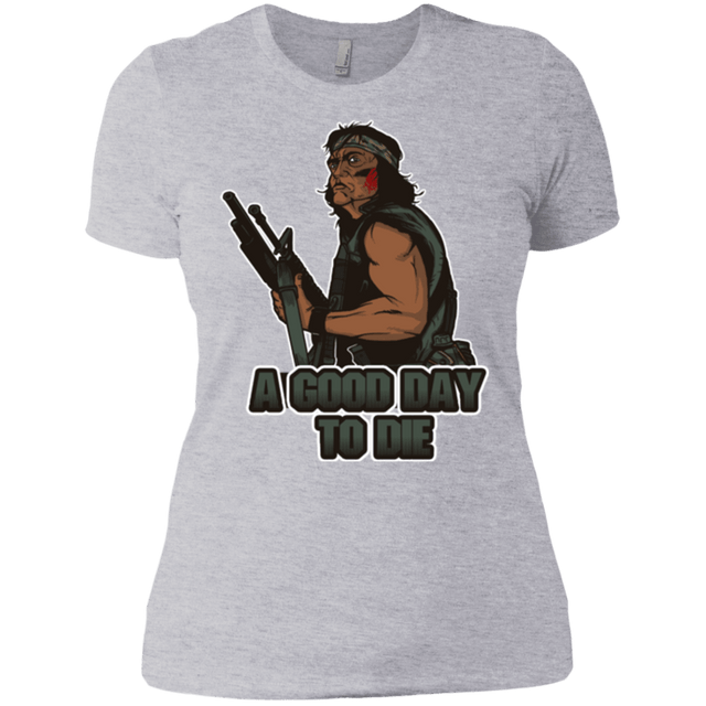 T-Shirts Heather Grey / X-Small Good Day To Die Women's Premium T-Shirt