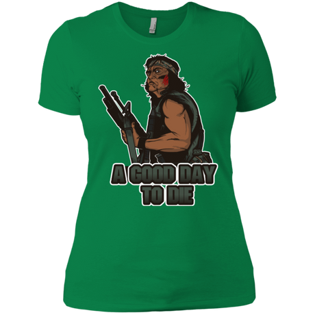 T-Shirts Kelly Green / X-Small Good Day To Die Women's Premium T-Shirt