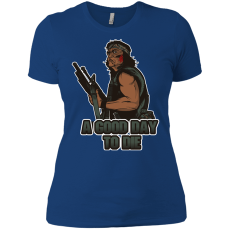 T-Shirts Royal / X-Small Good Day To Die Women's Premium T-Shirt