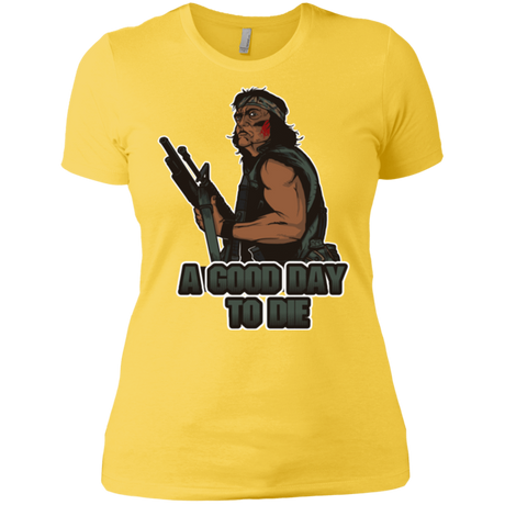 T-Shirts Vibrant Yellow / X-Small Good Day To Die Women's Premium T-Shirt