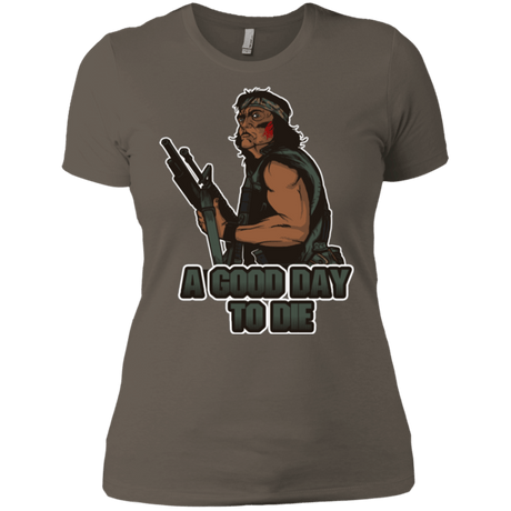 T-Shirts Warm Grey / X-Small Good Day To Die Women's Premium T-Shirt
