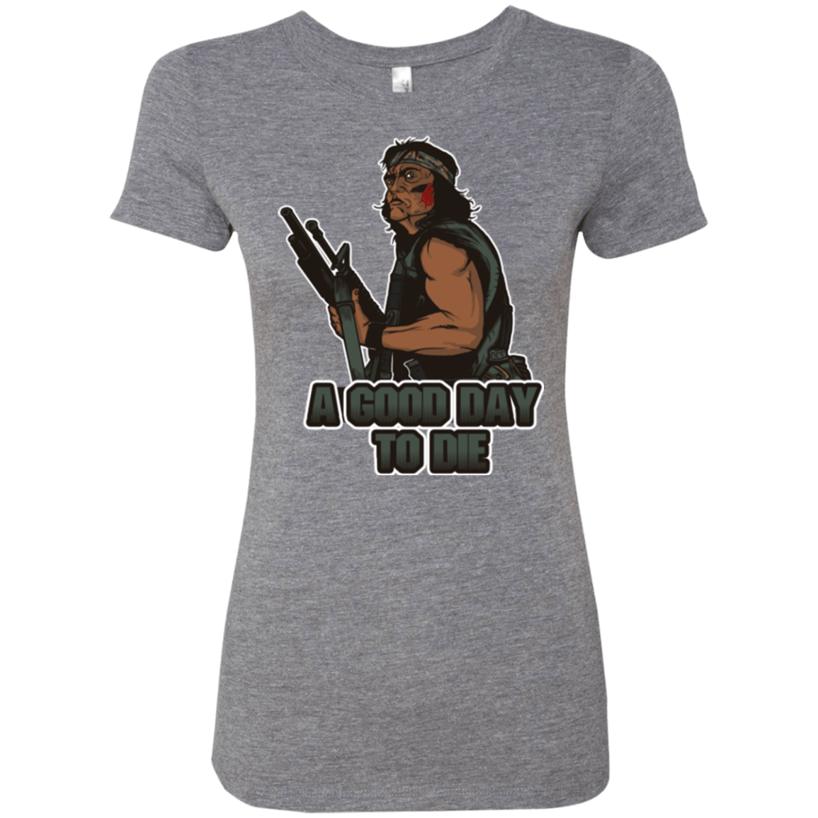 T-Shirts Premium Heather / Small Good Day To Die Women's Triblend T-Shirt