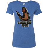 T-Shirts Vintage Royal / Small Good Day To Die Women's Triblend T-Shirt