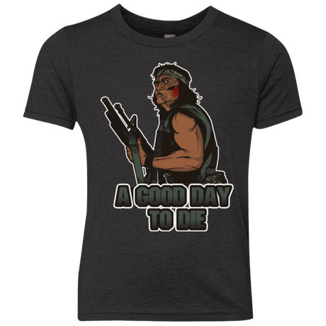 T-Shirts Vintage Black / YXS Good Day To Die Youth Triblend T-Shirt