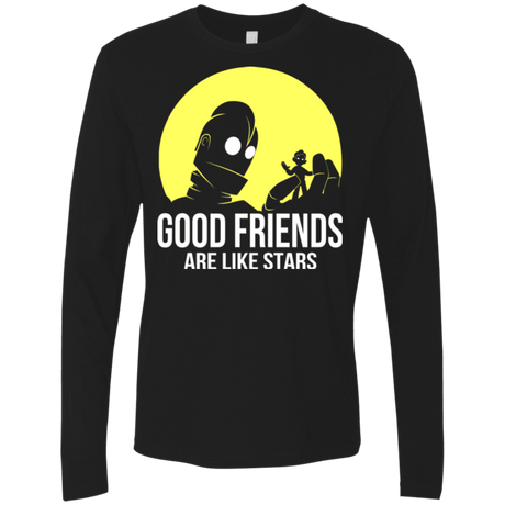 T-Shirts Black / Small Good friends Men's Premium Long Sleeve