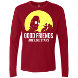 T-Shirts Cardinal / Small Good friends Men's Premium Long Sleeve