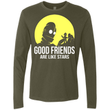 T-Shirts Military Green / Small Good friends Men's Premium Long Sleeve