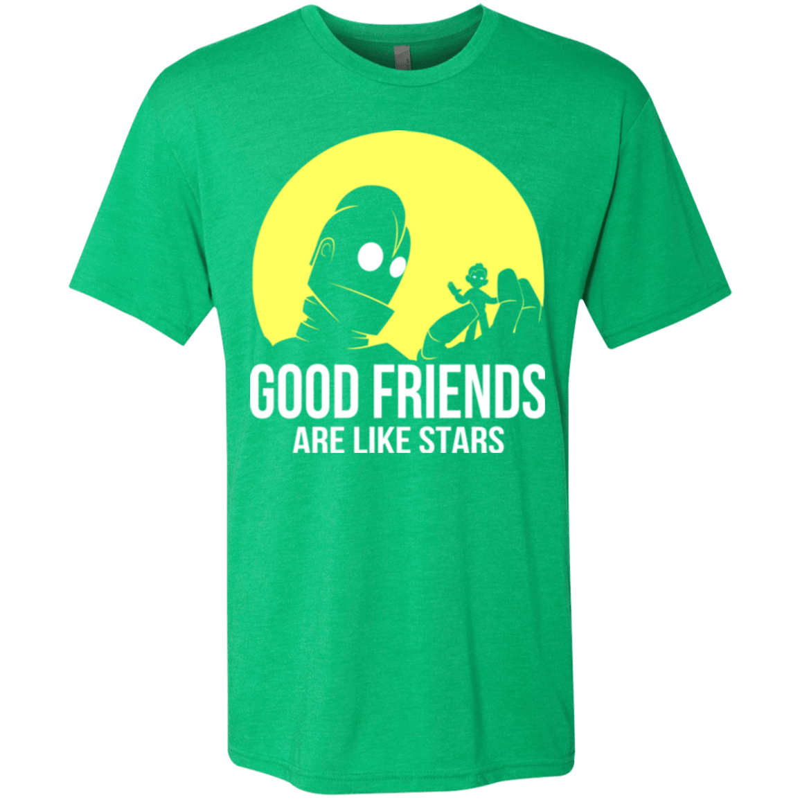 T-Shirts Envy / Small Good friends Men's Triblend T-Shirt