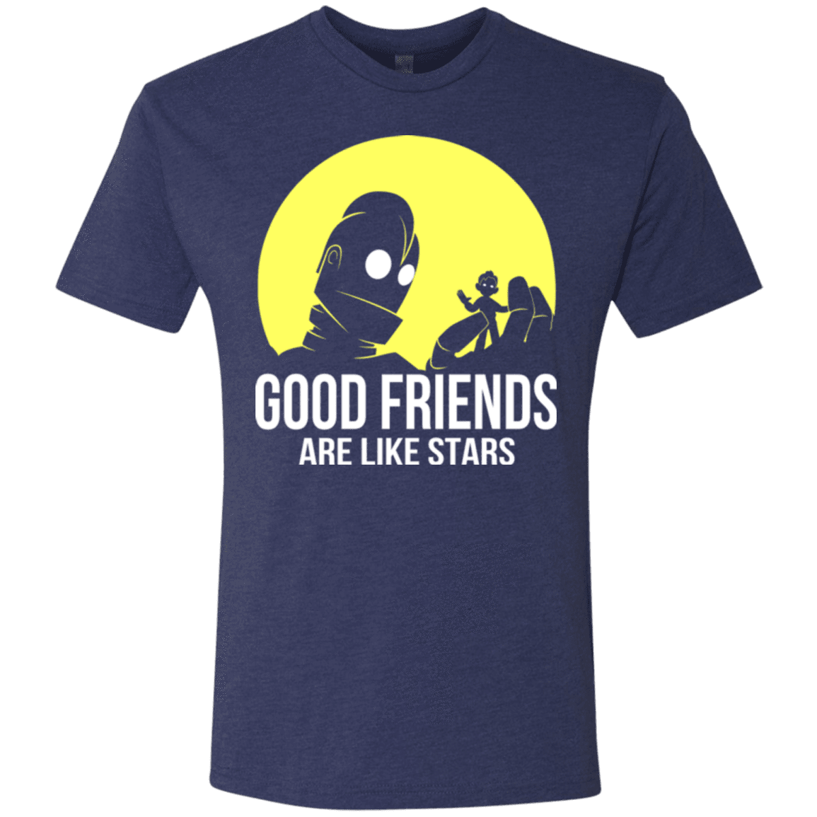 T-Shirts Vintage Navy / Small Good friends Men's Triblend T-Shirt