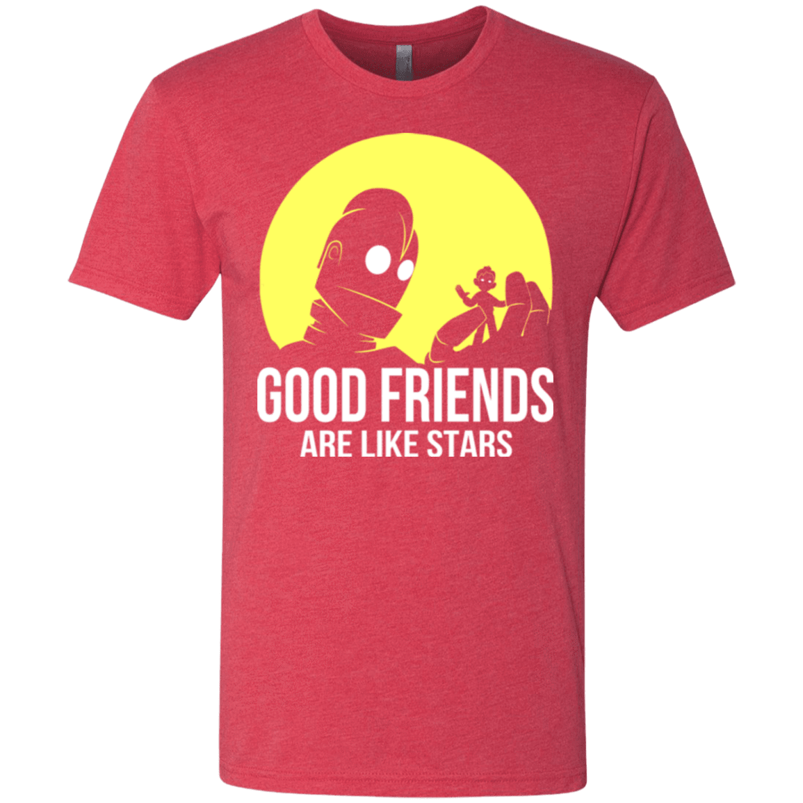 T-Shirts Vintage Red / Small Good friends Men's Triblend T-Shirt