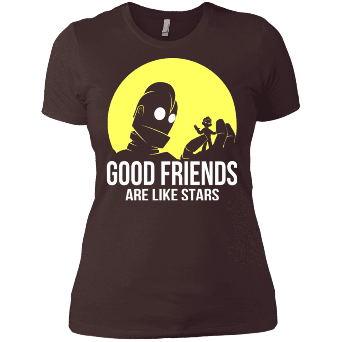 T-Shirts Dark Chocolate / X-Small Good friends Women's Premium T-Shirt