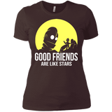 T-Shirts Dark Chocolate / X-Small Good friends Women's Premium T-Shirt
