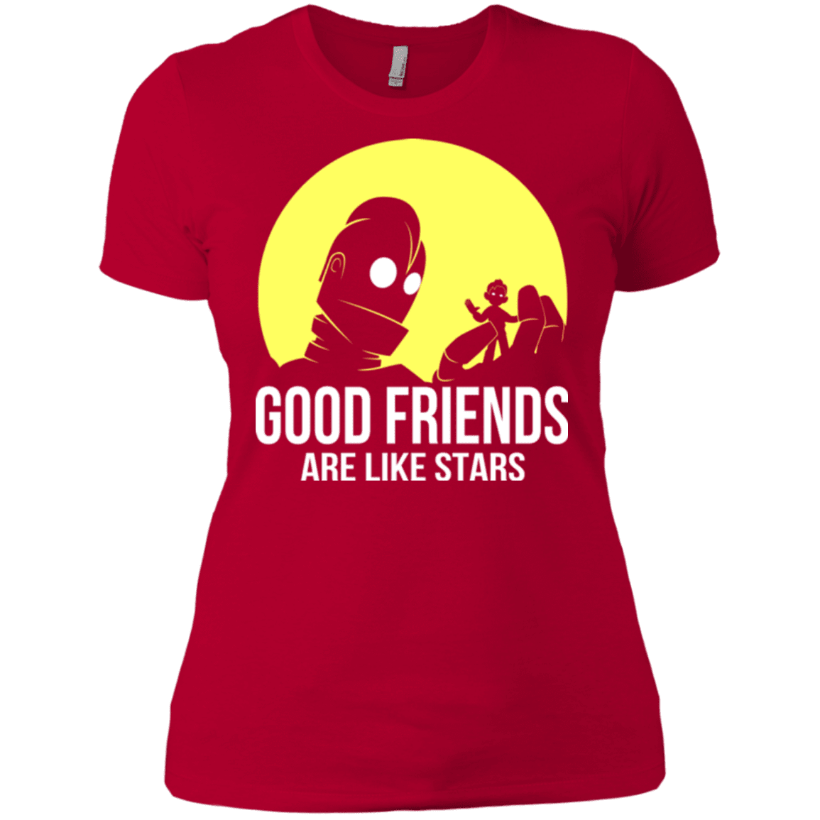 T-Shirts Red / X-Small Good friends Women's Premium T-Shirt