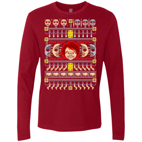 T-Shirts Cardinal / Small Good Guy Ugly Sweater Men's Premium Long Sleeve