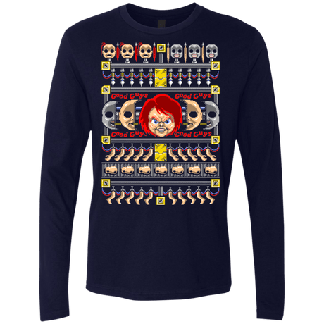 T-Shirts Midnight Navy / Small Good Guy Ugly Sweater Men's Premium Long Sleeve