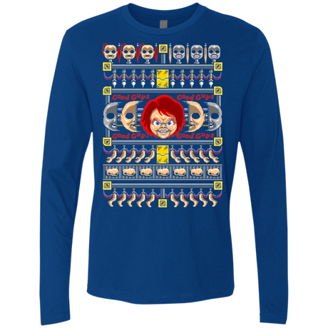 T-Shirts Royal / Small Good Guy Ugly Sweater Men's Premium Long Sleeve