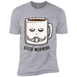 T-Shirts Heather Grey / YXS Good morning Boys Premium T-Shirt