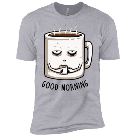 T-Shirts Heather Grey / YXS Good morning Boys Premium T-Shirt
