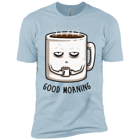 T-Shirts Light Blue / YXS Good morning Boys Premium T-Shirt