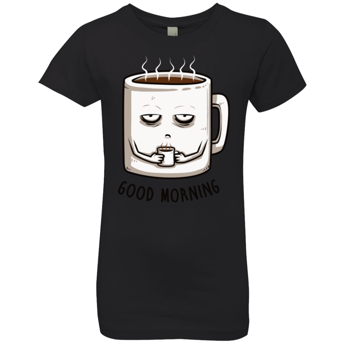 T-Shirts Black / YXS Good morning Girls Premium T-Shirt