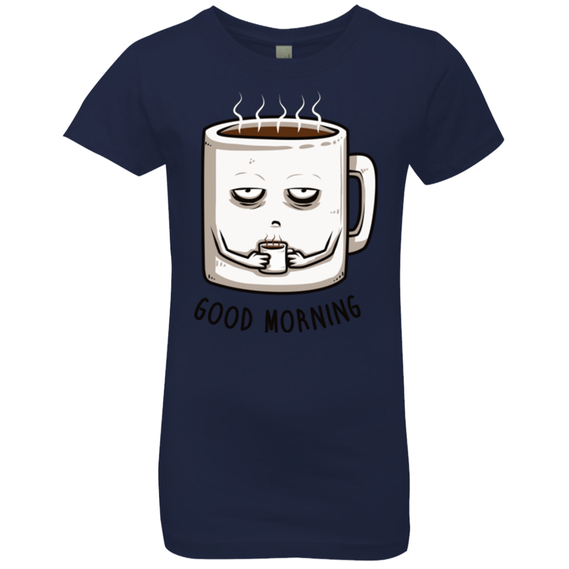 T-Shirts Midnight Navy / YXS Good morning Girls Premium T-Shirt