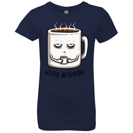 T-Shirts Midnight Navy / YXS Good morning Girls Premium T-Shirt