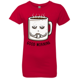 T-Shirts Red / YXS Good morning Girls Premium T-Shirt