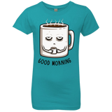 T-Shirts Tahiti Blue / YXS Good morning Girls Premium T-Shirt