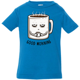 T-Shirts Cobalt / 6 Months Good morning Infant Premium T-Shirt