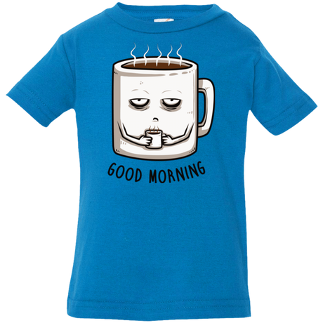 T-Shirts Cobalt / 6 Months Good morning Infant Premium T-Shirt