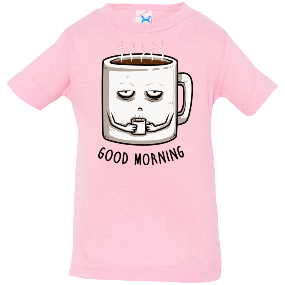 T-Shirts Pink / 6 Months Good morning Infant Premium T-Shirt