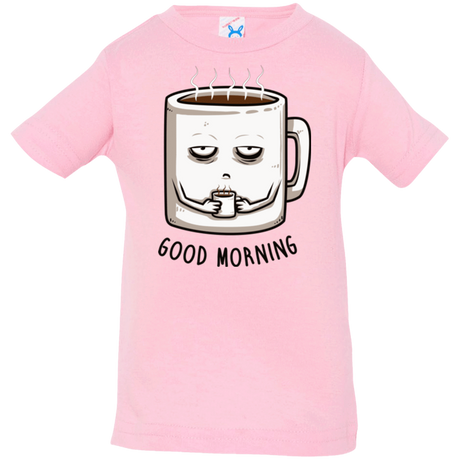 T-Shirts Pink / 6 Months Good morning Infant Premium T-Shirt