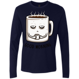 T-Shirts Midnight Navy / Small Good morning Men's Premium Long Sleeve