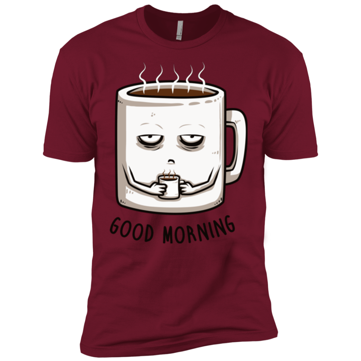 T-Shirts Cardinal / X-Small Good morning Men's Premium T-Shirt